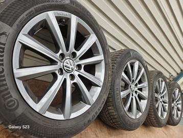 17 inch Vw Passat Touran T-Roc Sharan velgen winterbanden  beschikbaar voor biedingen