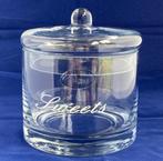 Glazen pot met deksel “Sweets”, Gebruikt, Overige typen, Ophalen of Verzenden, Glas