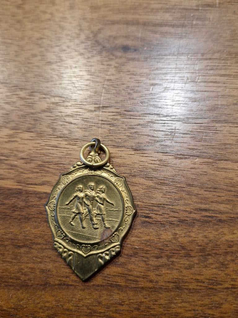 329 Oude Wandeltocht Medaille - W.S.K. Amersfoort, Postzegels en Munten, Penningen en Medailles, Ophalen of Verzenden, Brons, Nederland