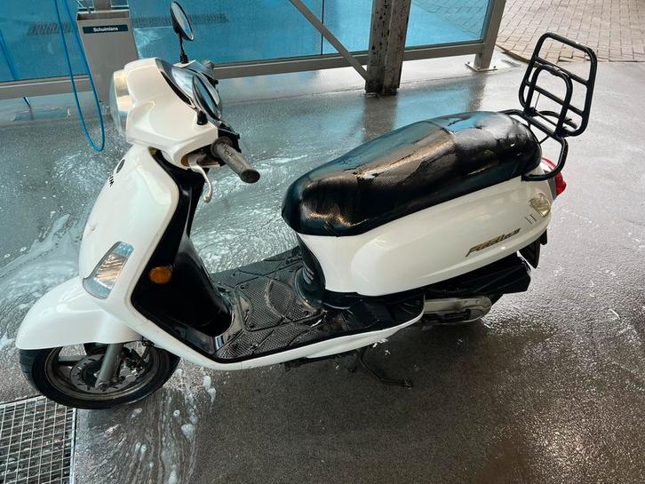 Sym fiddle 2, Fietsen en Brommers, Scooters | SYM, Gebruikt, Fiddle, Maximaal 25 km/u, Benzine, Ophalen