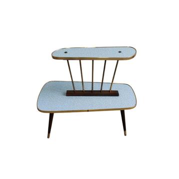 Vintage plantentafel, plantenetagère, plantenstandaard  beschikbaar voor biedingen