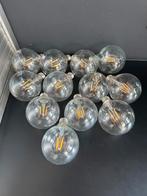 12 grote LED filamentlampen – E27 – 4W – warm wit (2700K, Ophalen, Zo goed als nieuw, Glas, Minder dan 50 cm