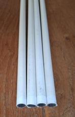 Roede voor gordijnen 4 stuks 117 cm, Ophalen, Wit, 100 tot 150 cm