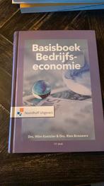 Wim Koetzier - Basisboek Bedrijfseconomie, Boeken, Studieboeken en Cursussen, Ophalen of Verzenden, Zo goed als nieuw, HBO, Wim Koetzier; Rien Brouwers