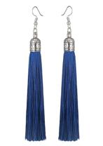 Oorbellen ( Kwast ), Sieraden, Tassen en Uiterlijk, Oorbellen, Overige materialen, Hangers, Blauw, Nieuw