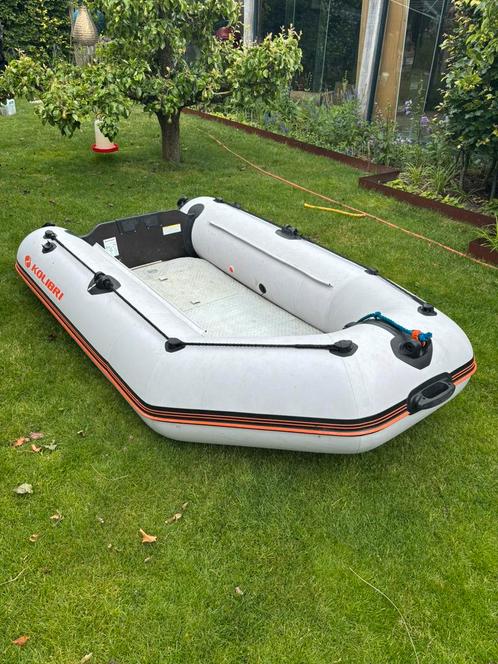 Kolobri 260 met 5 of 8pk, Watersport en Boten, Rubberboten, Zo goed als nieuw, Yamaha, Airdeck, Minder dan 70 pk, Benzine, Ophalen