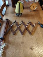 webe harmonica schaarlampen, Huis en Inrichting, Gebruikt, Vintage/webbe, Hout, Ophalen of Verzenden