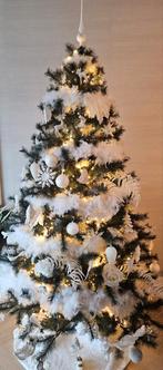 Witte Kerstballen en witte accessoires voor kerstboom, Ophalen, Nieuw