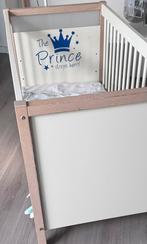Baby ledikant massief hout incl matras en hemeltje, Kinderen en Baby's, Babywiegjes en Ledikanten, Ophalen, Zo goed als nieuw