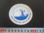 sticker Hengelsport Vrije tijd vistijd Amersfoort   EB087, Ophalen, Zo goed als nieuw, Bedrijf of Vereniging