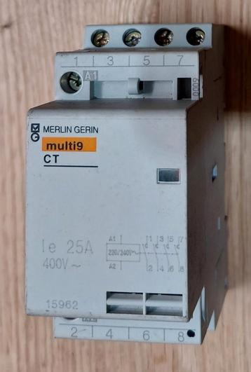 Merlin Gerin 15962 magneetschakelaar relais Multi 9 CT beschikbaar voor biedingen