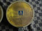 Oldtimer 2 hella gele mistlampen type 160 en diameter 16 cm, Verzenden, Gebruikt
