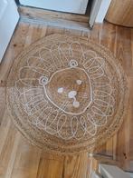 Jute kinderkamer kleed met leeuw - Kwantum, Huis en Inrichting, Rond, Scandinavisch, Ophalen of Verzenden, Zo goed als nieuw