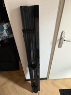Houten jaloezie 140 x 130 zwart, Huis en Inrichting, Ophalen, Gebruikt, Zwart, 100 tot 150 cm