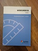 Lyceo examenbundel wiskunde B 2023, VWO, Lyceo, Ophalen of Verzenden, Zo goed als nieuw