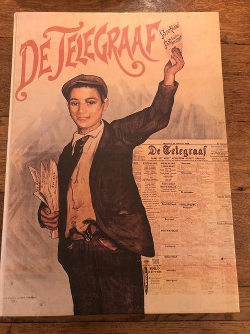 Groot Boek 100 jaar Telegraaf (1893 - 1992), Antiek en Kunst, Antiek | Boeken en Bijbels, Ophalen of Verzenden