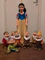 Walt Disney Sneeuwwitje & 7 Dwergen poppen, Ophalen of Verzenden, Sneeuwwitje of Doornroosje, Gebruikt, Overige typen