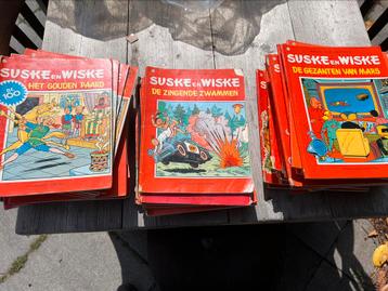 72 stuks suske en wiske stripboeken beschikbaar voor biedingen