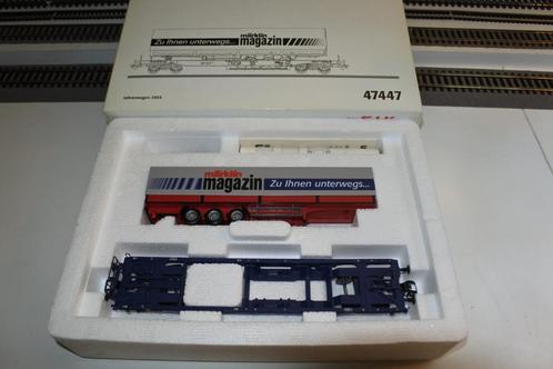 Marklin 47447 draagwagen Marklin magazine, Hobby en Vrije tijd, Modeltreinen | H0, Nieuw, Treinset, Wisselstroom, Märklin, Ophalen of Verzenden