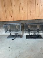 2 elektrische tuin lampen, Ophalen of Verzenden, Zo goed als nieuw, Verlichting