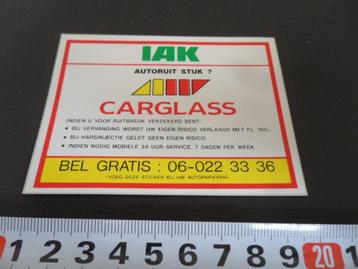 sticker PHILIPS IAK Verzekeringen Carglass  beschikbaar voor biedingen