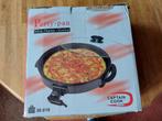 Party-pan met thermostaat, anti-aanbaklaag en glazen deksel, Huis en Inrichting, Keuken | Potten en Pannen, Ophalen of Verzenden
