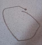 Metalen kettingen met sluiting 45 cm "nieuw", Ophalen of Verzenden, Nieuw, Overige typen