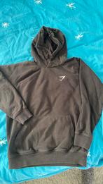 Zwarte hoody gymshark maat s, Ophalen of Verzenden, Gedragen, Maat 46 (S) of kleiner, Gymshark
