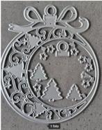 snijmal kerstboombal kerstbal, Hobby en Vrije tijd, Kaarten | Zelf maken, Ophalen of Verzenden, Nieuw, Overige thema's, Pons of Mal