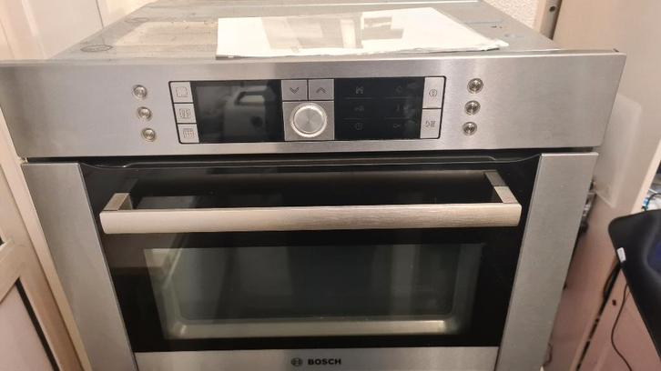 Bosch inbouw combi magnetron en oven typenr HBC86P753, Witgoed en Apparatuur, Ovens, Gebruikt, Inbouw, Oven met grill, 45 tot 60 cm
