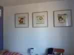 Drie wissellijsten met posters voor kinderkamer, Met lijst, Dier of Natuur, A1 t/m A3, Zo goed als nieuw