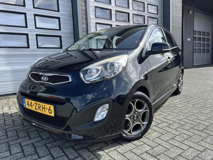 Kia Picanto 1.0 CVVT Design Ed. Leder*Navi NAP!, Auto's, Kia, Bedrijf, Picanto, ABS, Airbags, Airconditioning, Elektrische buitenspiegels