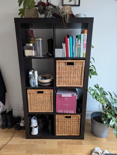 IKEA Kallax kast, Huis en Inrichting, Kasten | Boekenkasten, Gebruikt, 50 tot 100 cm, 100 tot 150 cm, 25 tot 50 cm, Ophalen