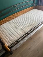 Leuk 1 persoonsbed, Huis en Inrichting, Slaapkamer | Bedden, Ophalen, Gebruikt, 90 cm, Eenpersoons