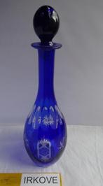BOHEEMS KRISTAL * FRAAIE KARAF * Kegelmodel *, Antiek en Kunst, Verzenden