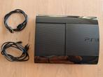 Sony PlayStation 3 Super Slim, 1 controller, 2 spellen, doos, Ophalen, Super Slim, Zo goed als nieuw, 500 GB