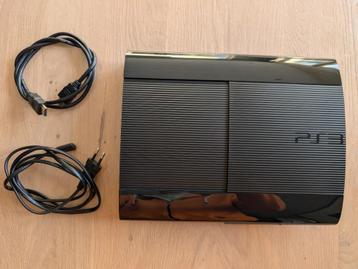 Sony PlayStation 3 Super Slim, 1 controller, 2 spellen, doos beschikbaar voor biedingen