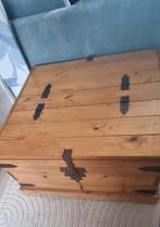 vintage kist van hout, Huis en Inrichting, Woonaccessoires | Kisten, Minder dan 50 cm, 75 tot 100 cm, Gebruikt, Ophalen