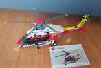 Lego Technic Airbus H175 Reddingshelikopter - 42145 Compleet, Ophalen, Zo goed als nieuw, Complete set, Lego
