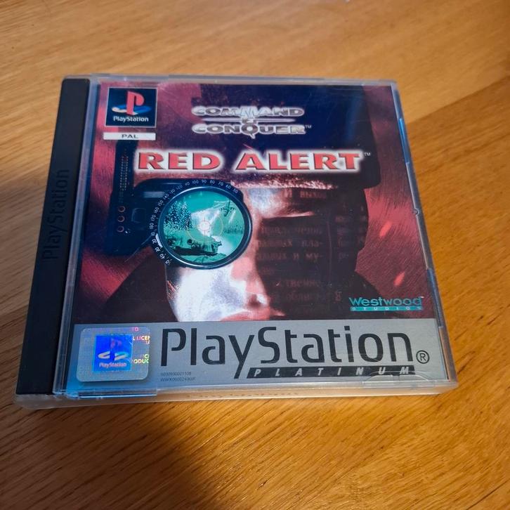 Command & Conquer: Red Alert - PlayStation, Spelcomputers en Games, Games | Sony PlayStation 1, Gebruikt, Strategie en Constructie