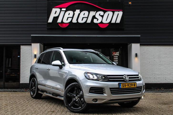 Volkswagen Touareg 3.0 TDI LUCHTVERING TREKHAAK STUURVERWARM, Auto's, Volkswagen, Bedrijf, Te koop, Touareg, 4x4, ABS, Airbags