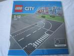 Lego 7281 City T-splitsing en bocht wegenplaat, Ophalen, Nieuw, Losse stenen, Lego