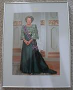 statieportret koningin Beatrix, lees, Ophalen, Zo goed als nieuw, Nederland, Kaart, Foto of Prent
