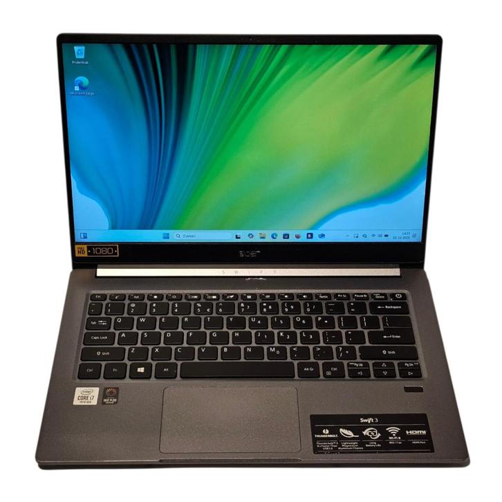 Acer Swift 3 Laptop SF314-57-75QG 14-inch | 16GB i7 512GB, Computers en Software, Windows Laptops, Gebruikt