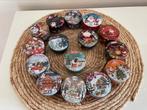 Handmade kaars in kerstblikje, Diversen, Kerst, Ophalen of Verzenden, Nieuw