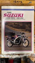 Suzuki GS500 Clymer werkplaatshandboek repair manual, Motoren, Handleidingen en Instructieboekjes, Ophalen of Verzenden, Suzuki