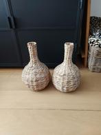 Rieten vazen, Huis en Inrichting, Woonaccessoires | Vazen, Ophalen, Overige materialen, Overige kleuren, Zo goed als nieuw