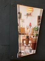 Vintage spiegel asymmetrisch jaren 50/60, Ophalen, Minder dan 50 cm, Gebruikt, .