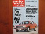Auto Motor und Sport 16 1976 Audi 100, Grand Prix Engeland, Boeken, Auto's | Folders en Tijdschriften, Nieuw, Audi, Ophalen of Verzenden