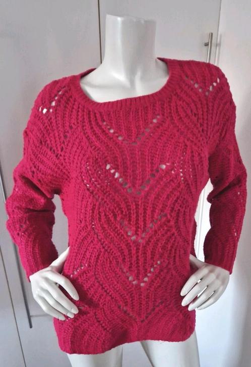 ZOMERTRUI FUCHSIA MT M ENCUENTRO, Kleding | Dames, Truien en Vesten, Zo goed als nieuw, Maat 38/40 (M), Roze, Ophalen of Verzenden